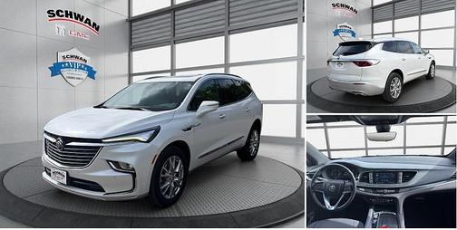 White Frost Tricoat 2023 Buick Enclave Premium AWD
