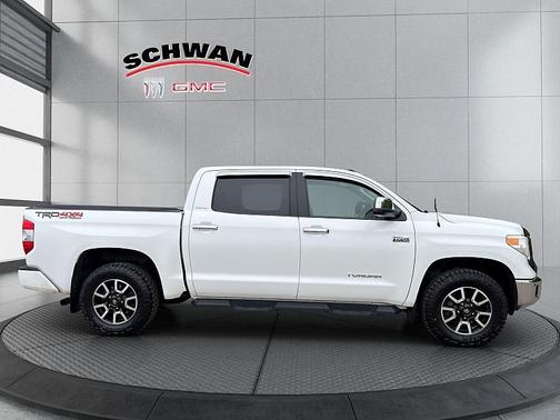 Super White 2017 Toyota Tundra Limited