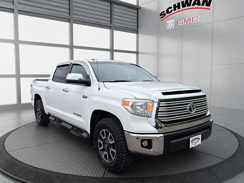 Super White 2017 Toyota Tundra Limited