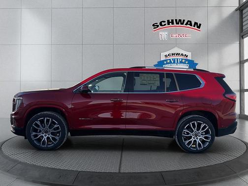 Volcanic Red Tintcoat 2026 GMC Acadia Denali