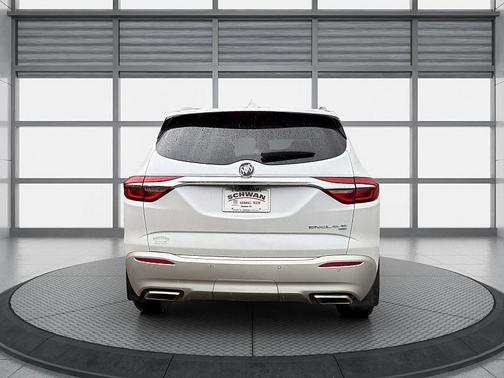 White Frost Tricoat 2019 Buick Enclave Premium