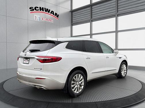 White Frost Tricoat 2019 Buick Enclave Premium