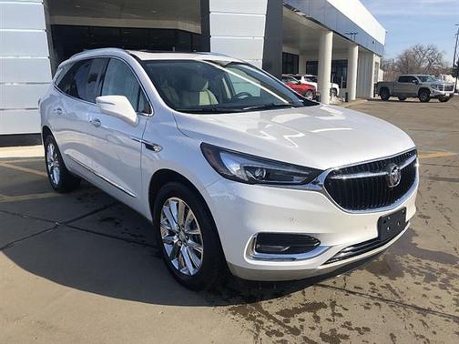 White Frost Tricoat 2019 Buick Enclave Premium