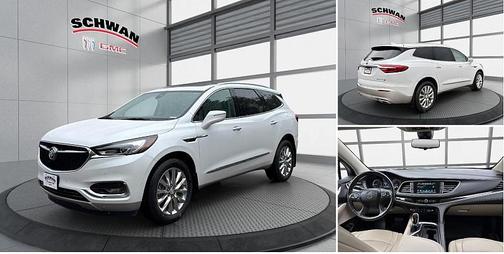 White Frost Tricoat 2019 Buick Enclave Premium