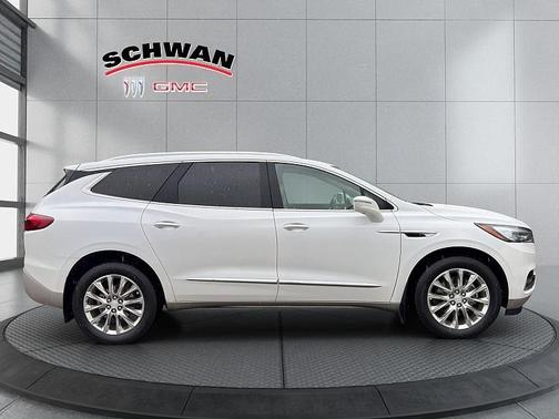 White Frost Tricoat 2019 Buick Enclave Premium