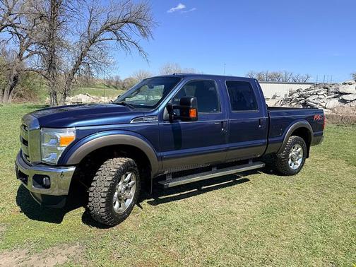 Blue Jeans Metallic 2015 Ford F-250 Lariat