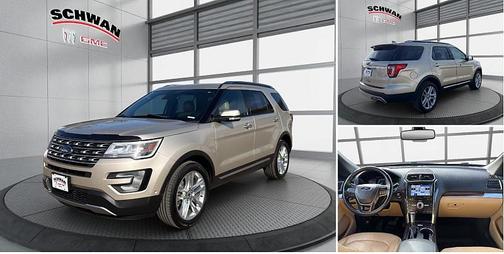 Ruby Red Metallic Tinted Clearcoat 2017 Ford Explorer Limited