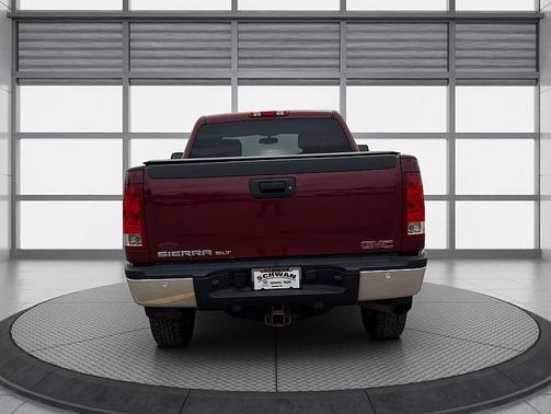 Maroon 2009 GMC Sierra 2500 SLT Crew Cab