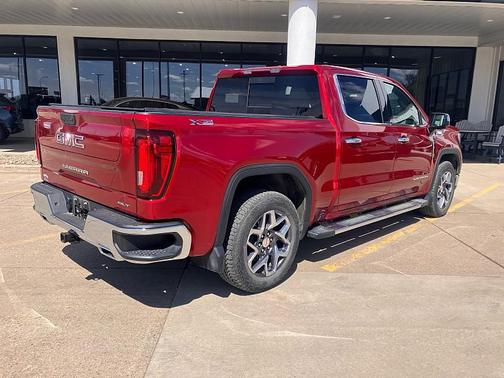Volcanic Red Tintcoat 2023 GMC Sierra 1500 SLT