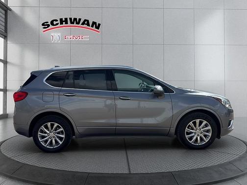 Satin Steel Metallic 2019 Buick Envision Essence