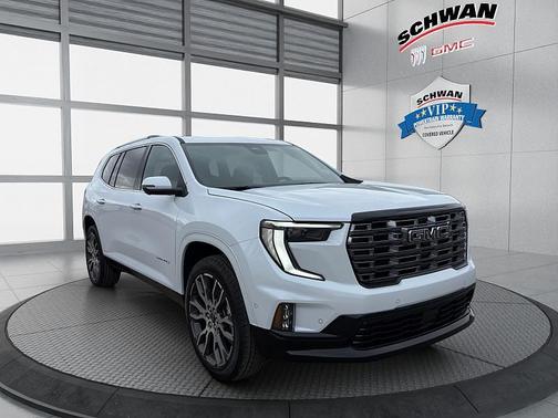 Glacier White Tricoat 2026 GMC Acadia Denali