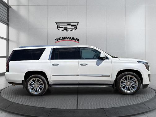 White Frost 2018 Cadillac Escalade ESV Premium Luxury
