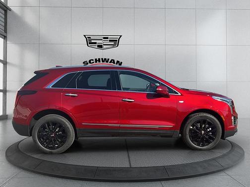 Radiant Red Tintcoat 2025 Cadillac XT5 Premium Luxury