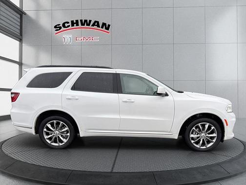 White Knuckle Clearcoat 2021 Dodge Durango SXT Plus