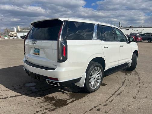 Crystal White Tricoat 2021 Cadillac Escalade Premium Luxury