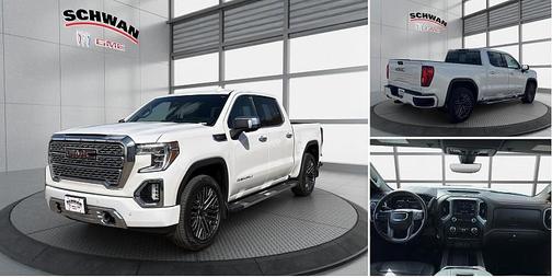 White Frost Tricoat 2019 GMC Sierra 1500 Denali