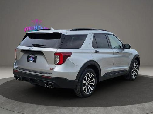 Iconic Silver Metallic 2020 Ford Explorer ST