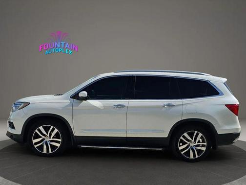 White Diamond Pearl 2016 Honda Pilot Elite