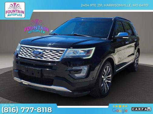 Shadow Black 2017 Ford Explorer sport
