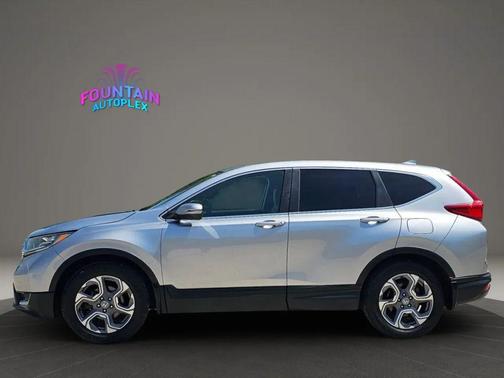 Lunar Silver Metallic 2017 Honda CR-V EX