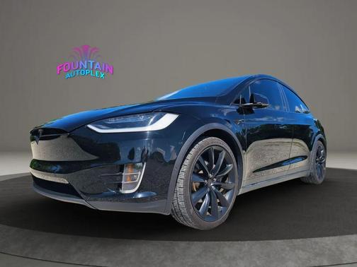 Solid Black 2019 Tesla Model X Long Range