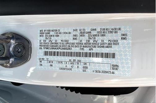 2023 Ford Escape ST-Line Select