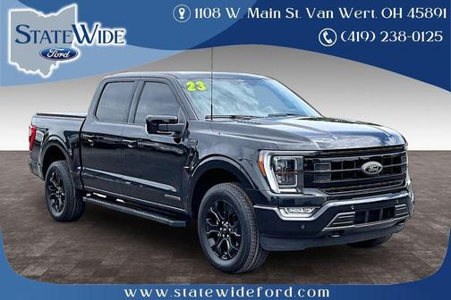 Black Metallic 2023 Ford F-150 Lariat