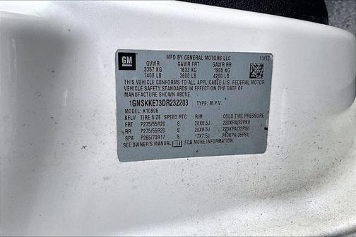 White Diamond Clearcoat 2013 Chevrolet Suburban 1500 LTZ
