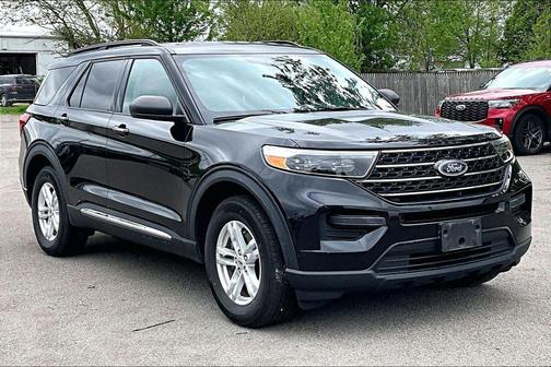 Agate Black Metallic 2020 Ford Explorer XLT