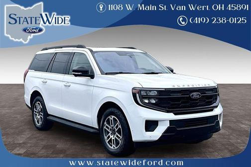 Oxford White 2025 Ford Expedition Active