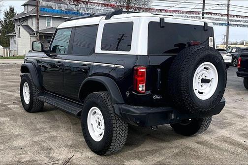 Shadow Black 2025 Ford Bronco Heritage Edition