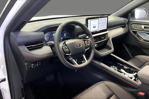 White 2026 Ford Explorer Platinum