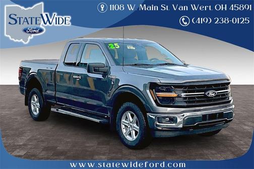 Gray 2025 Ford F-150 XLT Truck