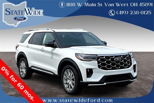 2025 Ford Explorer Platinum