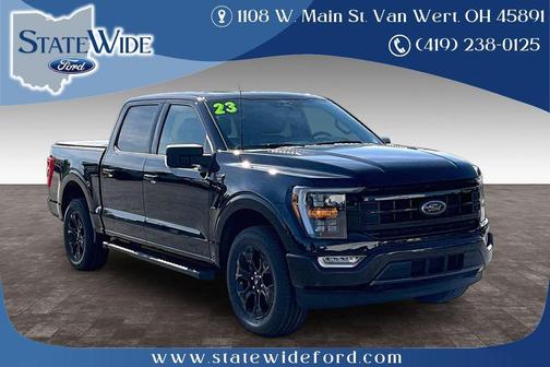 Agate Black Metallic 2023 Ford F-150 XLT