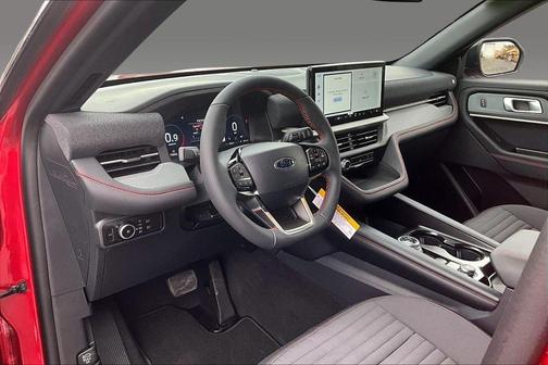 Rapid Red Metallic Tinted Clearcoat 2026 Ford Explorer ST-Line