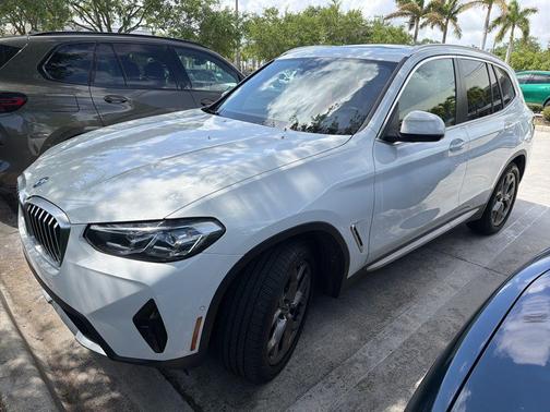 Alpine White 2024 BMW X3 sDrive30i
