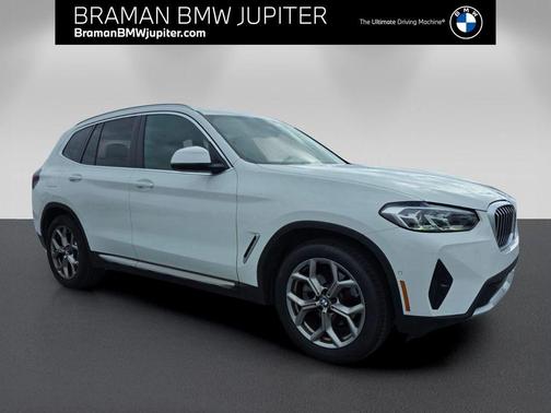 Alpine White 2024 BMW X3 sDrive30i