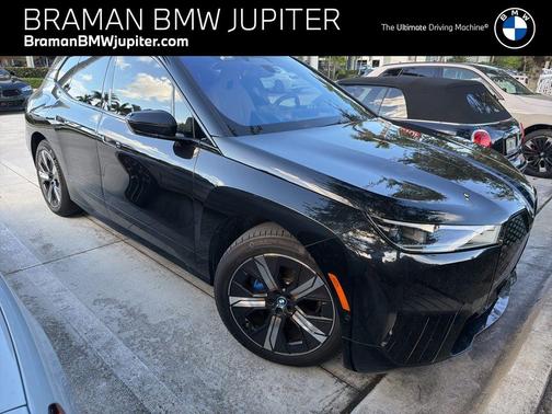 Black Sapphire Metallic 2025 BMW iX xDrive50