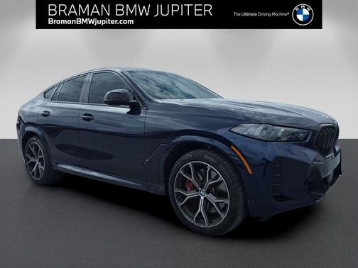 Tanzanite Blue II Metallic 2025 BMW X6 M60i