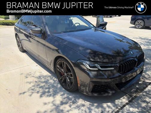Dark Graphite Metallic 2022 BMW M550 i xDrive