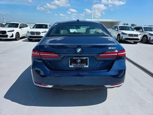 Blue Metallic 2027 BMW 530 i