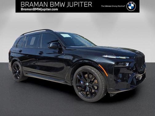 Black Sapphire Metallic 2024 BMW X7 M60i