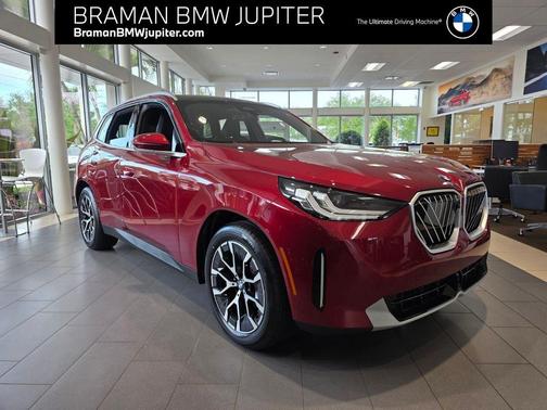 Red Metallic 2026 BMW X3 30 xDrive