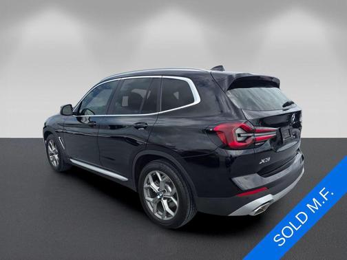 Jet Black 2024 BMW X3 sDrive30i