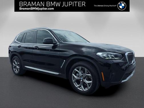 Jet Black 2024 BMW X3 sDrive30i