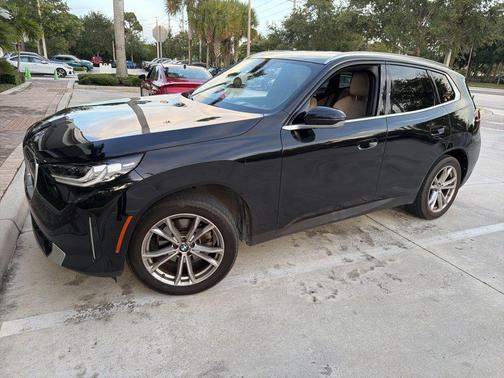 Black Sapphire Metallic 2025 BMW X3 30 xDrive