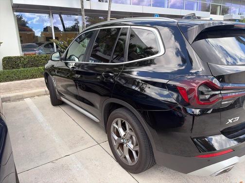 Jet Black 2023 BMW X3 sDrive30i