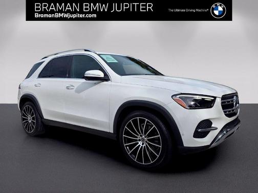 Polar White 2024 Mercedes-Benz GLE 450 Plug-In Hybrid Base 4MATIC