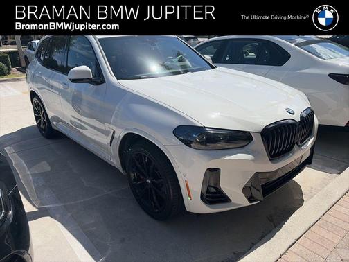 Alpine White 2024 BMW X3 sDrive30i